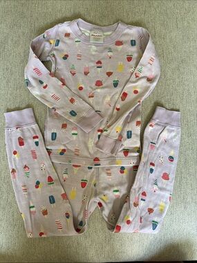 Hanna Anderson Collection Lavender Ice Cream Print Pajama Set